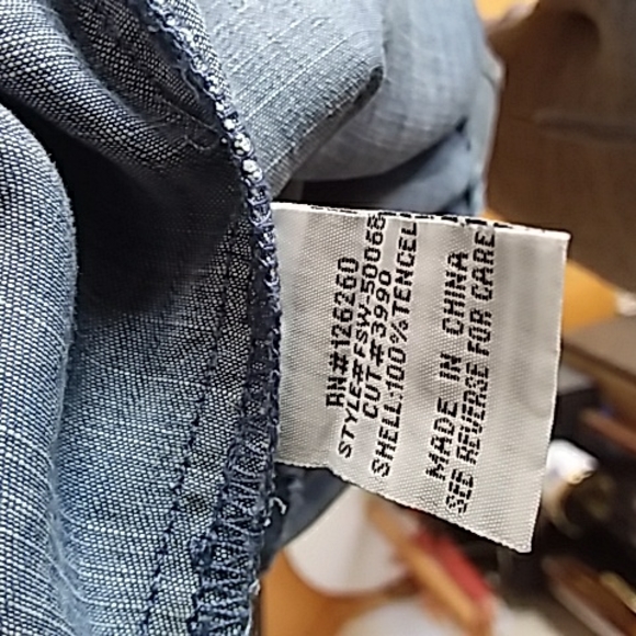 Saks fifth avenue chambray tunic - Picture 5 of 7